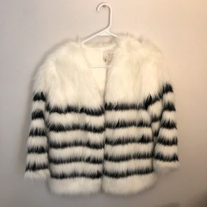 Forever 21 faux fur coat